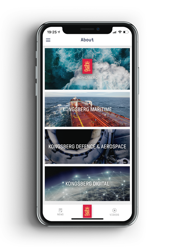 Onboarding-appen for Kongsberg